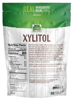 Now - Xylitol - 2.5 lbs