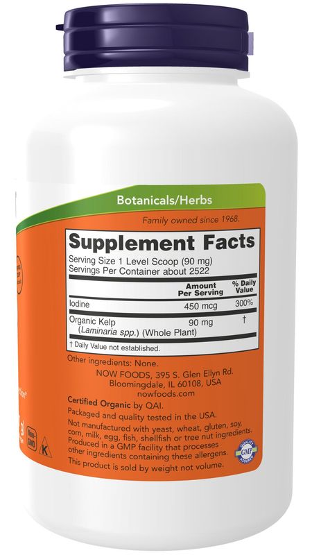 Now - Kelp Powder - 8 oz