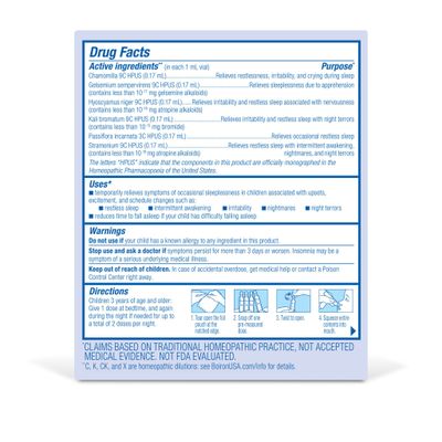 Boiron - Sleep Calm Kids - 15 Doses