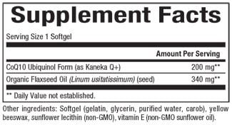 Natural Factors - Ubiquinol Active Coq10 200 mg - 60 Softgels