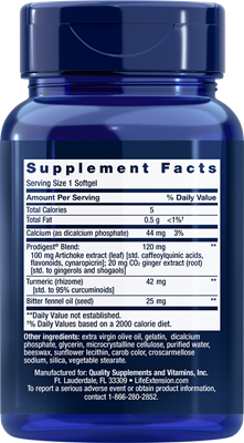 Life Extension - Bloat Relief - 60 Softgels