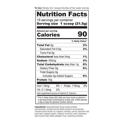 Ancient Nutrition - Bone Broth Protein Chicken Soup - 322 g