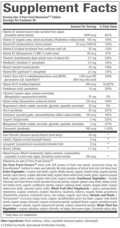 Natural Factors - Whole Earth and Sea Mens 50 + - 120 Tablets