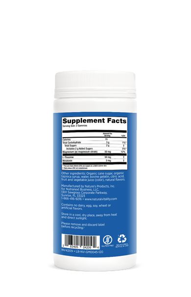 Natural Vitality - Calm Sleep Gummies - 120 Gummies