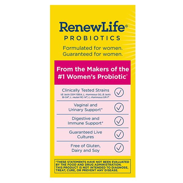 Renew Life - Women's Care Probiotic 50B - 30 Capsules