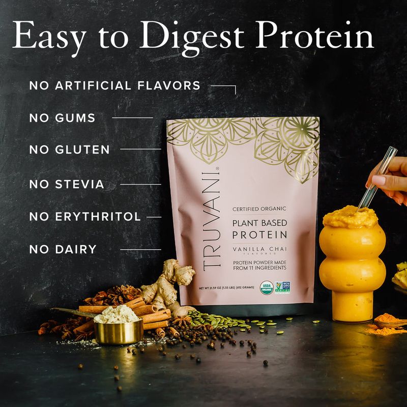 Truvani - Protein Vanilla Chai - 20 Servings