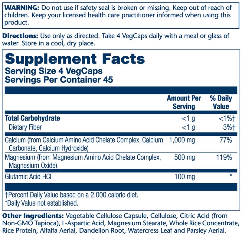 Solaray - Calcium and Magnesium - 180 count