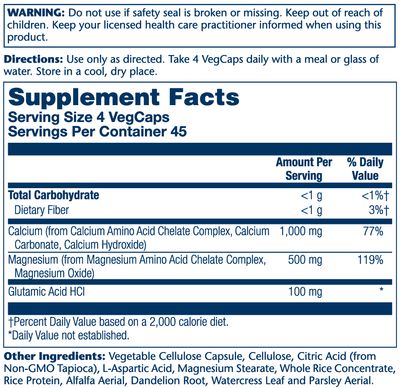 Solaray - Calcium and Magnesium - 180 count