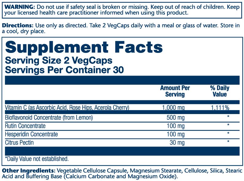 Solaray - Super Bio C Buffered - 250 Capsules