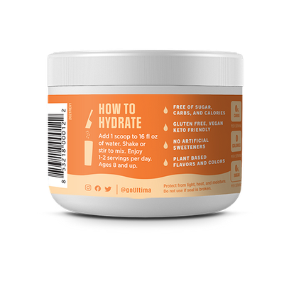 Ultima - Orange Electrolyte Powder - 3.6 oz