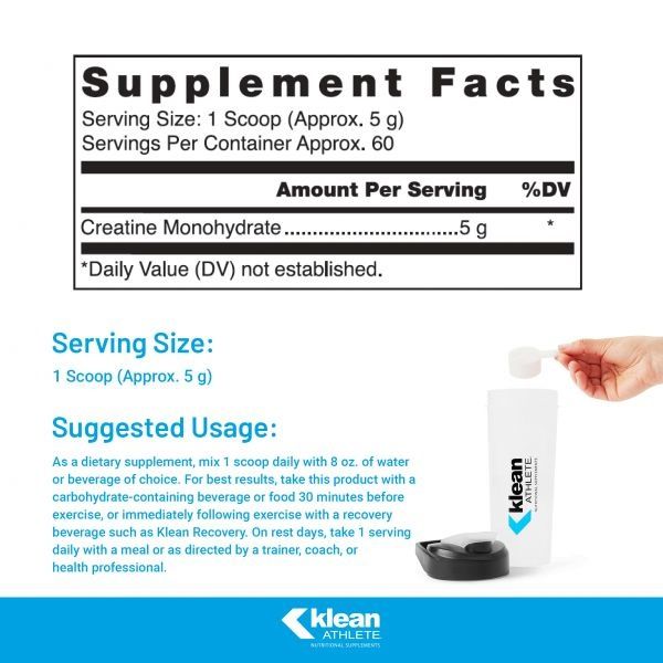 Klean Athlete - Klean Creatine - 315 grams