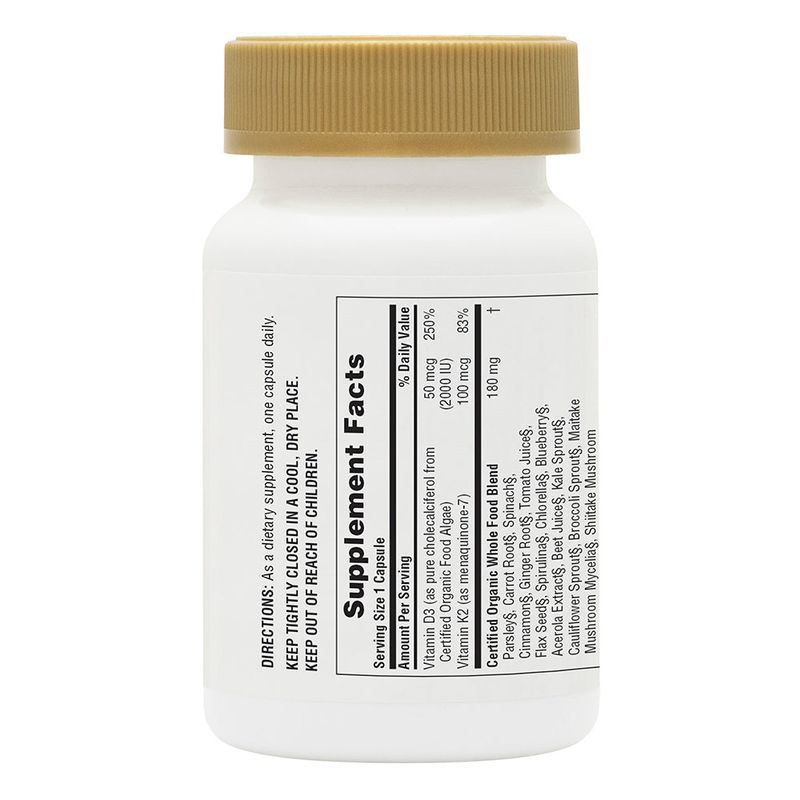 Natures Plus - D3/K2 - 60 Capsules