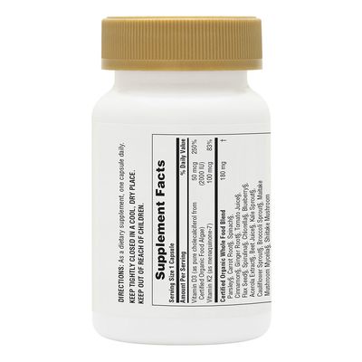 Natures Plus - D3/K2 - 60 Capsules