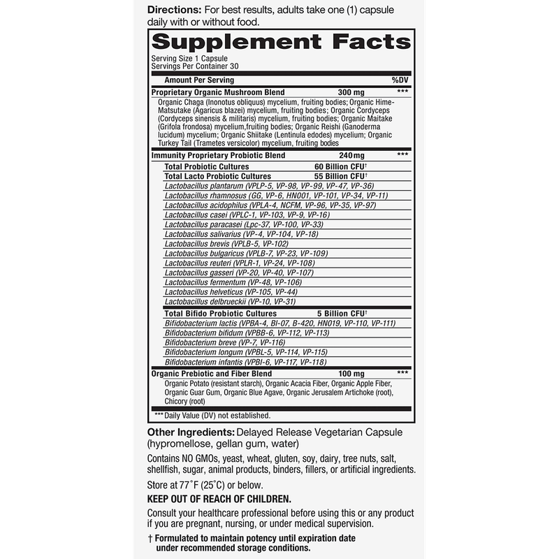 Vital Planet - Vital Flora Immune - 30 Veg Capsules