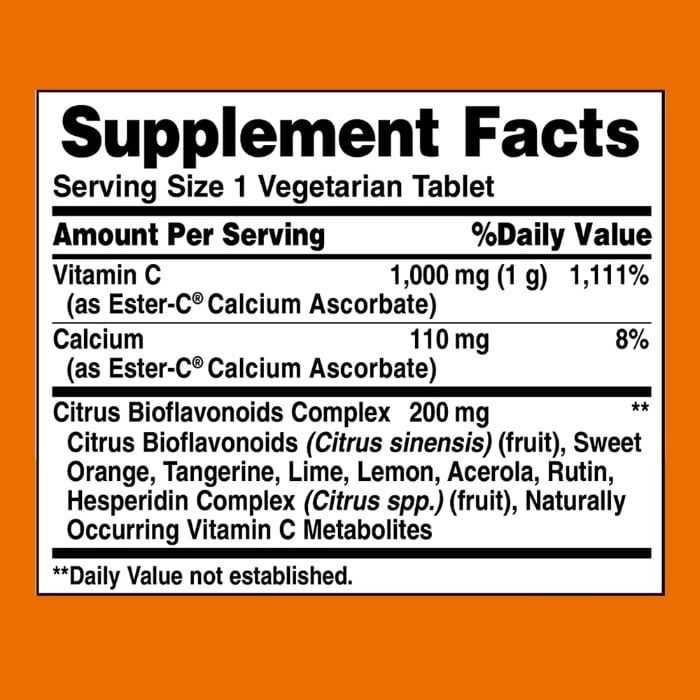 American Health - Ester-C With Citrus Bioflavonoids 1000 mg - 90 Capsules