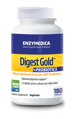 Enzymedica - Digest Gold + Probiotics - 180 Capsules