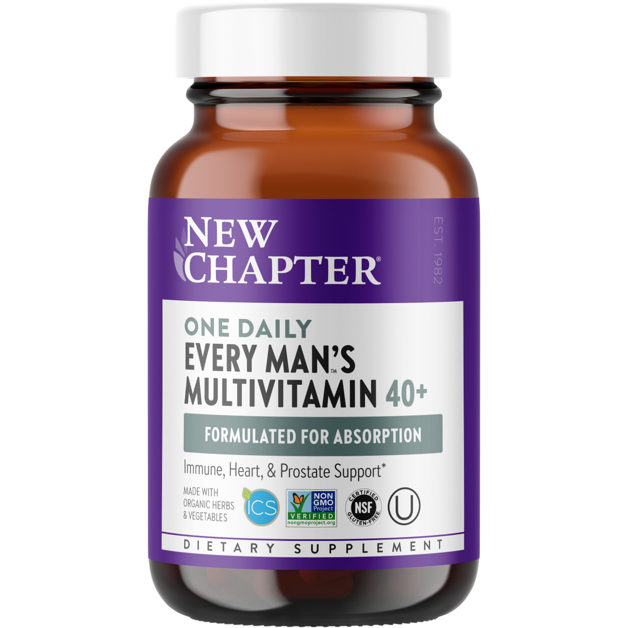 New Chapter - Every Mans One Daily 40+ - 96 Tablets