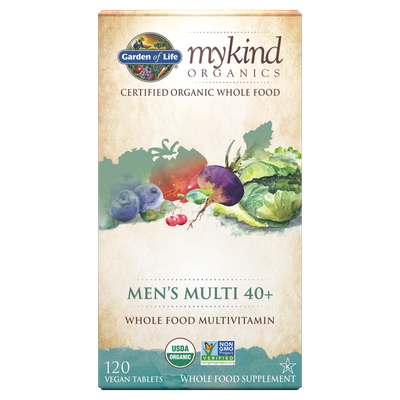 Garden of Life - Mykind Organics Men's Multi 40+ - 120 Tablets Garden of Life - Mykind Organics Men's Multi 40+ - 120 Tablets