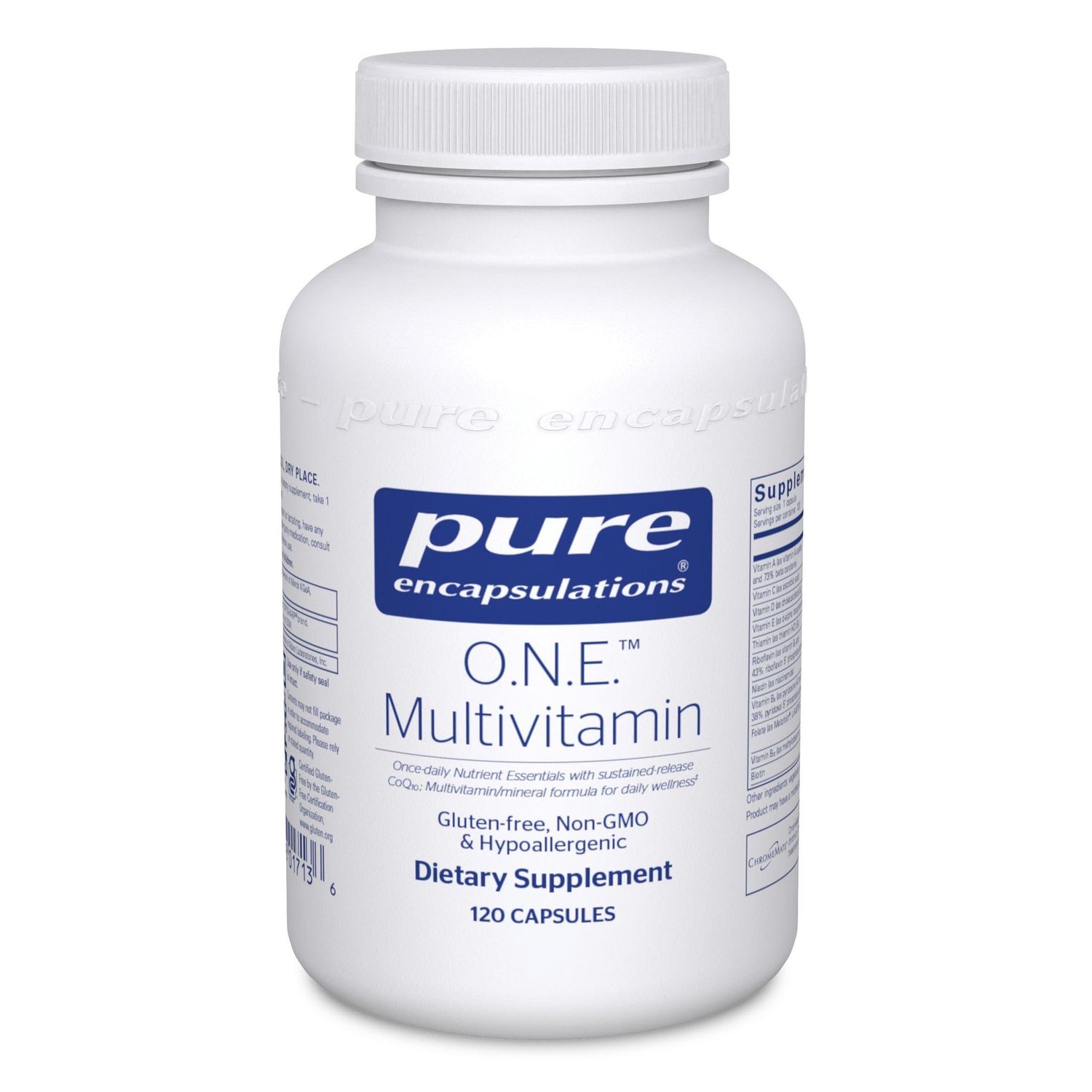 Pure Encapsulations - O.N.E. Multivitamin - 120 Capsules