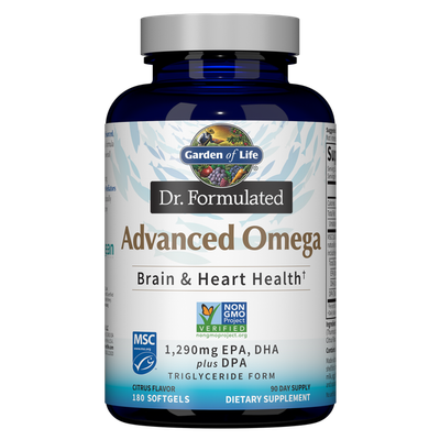 Garden of Life - Dr. Formulated Advanced Omega 3 - 180 Softgels