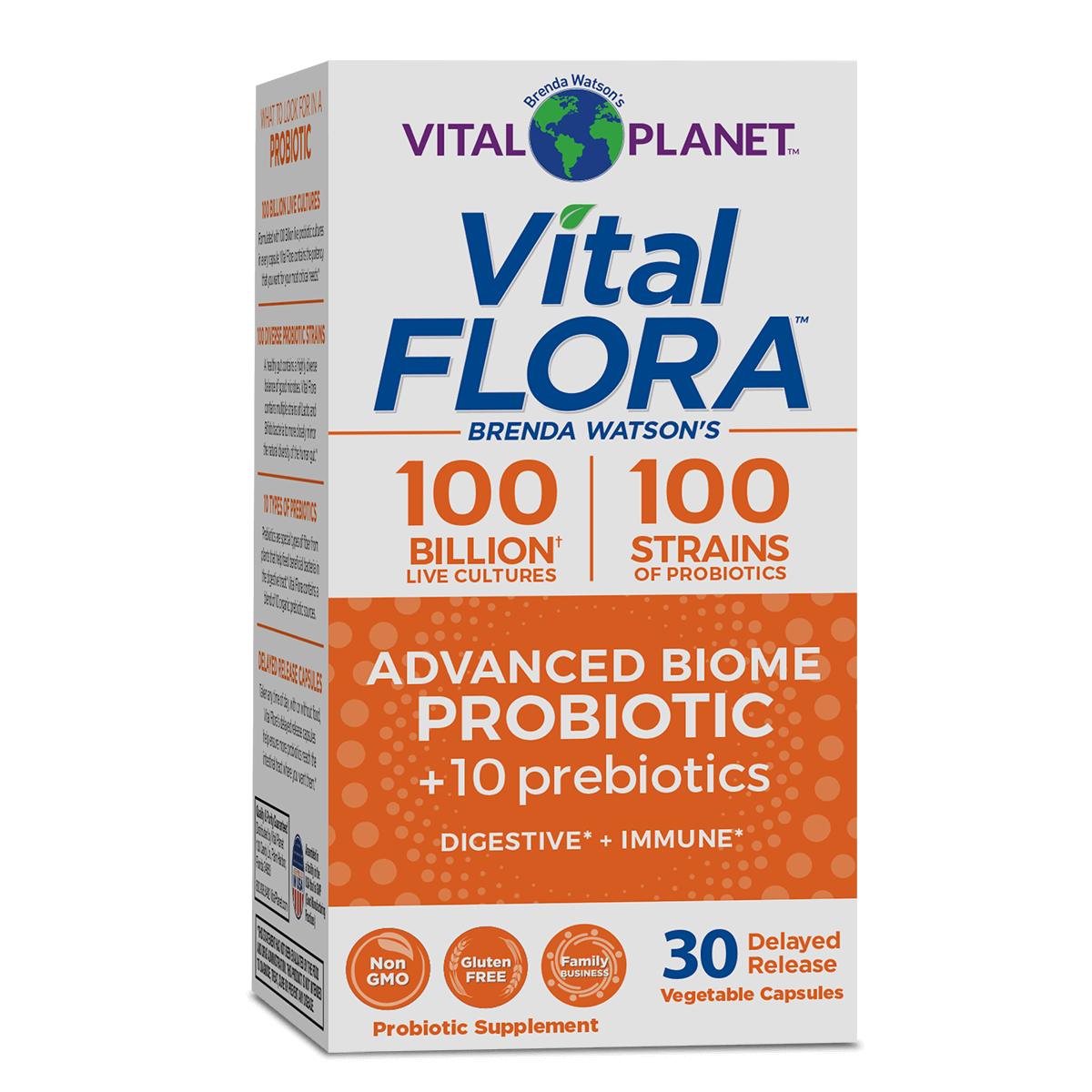 Vital Planet - Vital Fora Advanced - 30 Veg Capsules