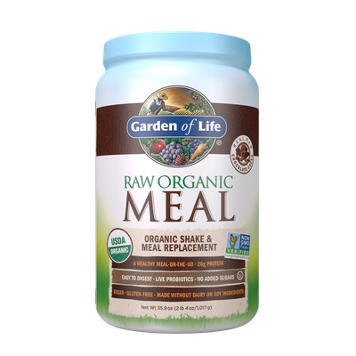Garden of Life - Raw Organic Meal Chocolate - 1017 g