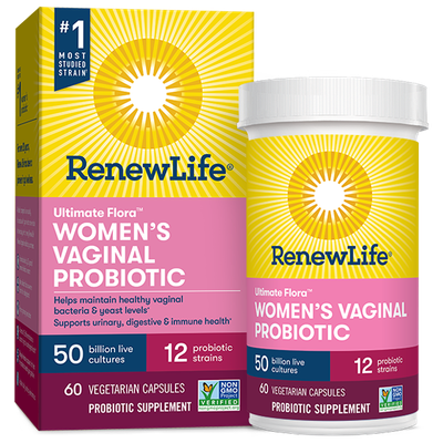 Renew Life - Womens Vaginal Probiotic - 60 Capsules Renew Life - Womens Vaginal Probiotic - 60 Capsules