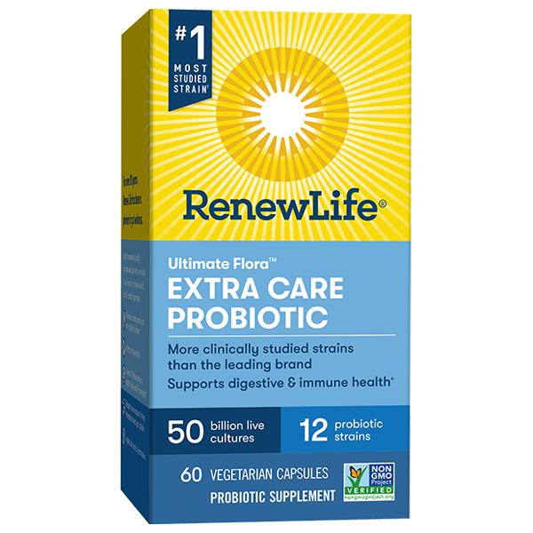 Renew Life - Extra Care Ultimate Probiotic 50B - 60 Capsules