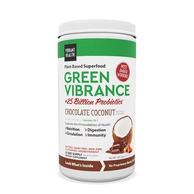 Vibrant Health - Green Vibrance Chocolate Coconut - 12.71 oz