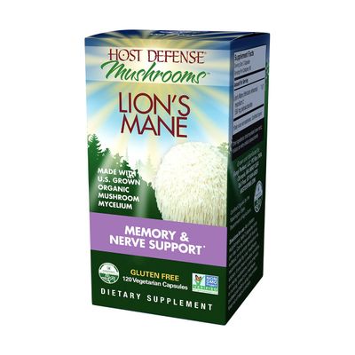 Host Defense - Lions Mane - 120 Veg Capsules Host Defense - Lions Mane - 120 Veg Capsules