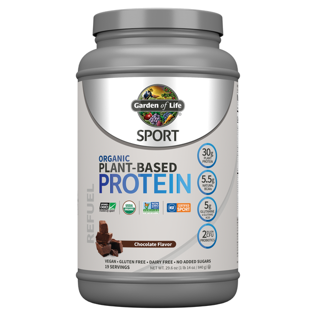 Garden of Life - Sport Organic Plant Based Protein Chocolate - 840 g