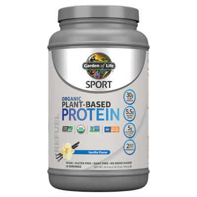 Garden of Life - Sport Organic Plant Based Protein Vanilla - 806 g