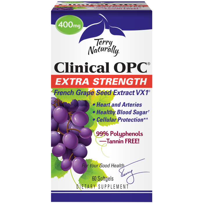 Terry Naturally - Clinical Opc Extra Strength 400 mg - 60 Softgels