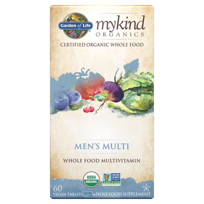Garden of Life - Mykind Organics Men's Multi - 60 Tablets Garden of Life - Mykind Organics Men's Multi - 60 Tablets