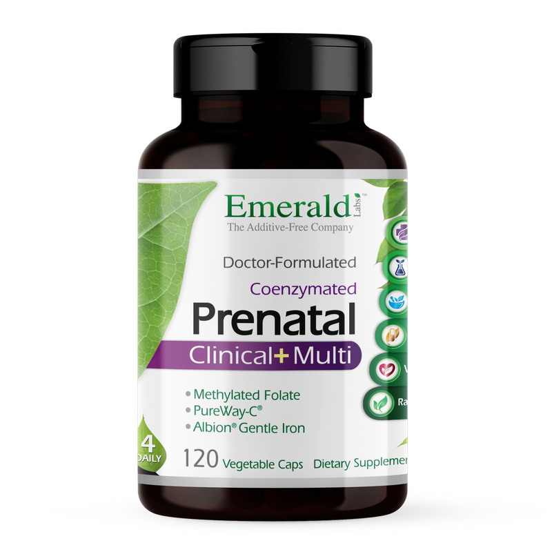 Emerald Labs - Prenatal Multivitamin - 120 Veg Capsules