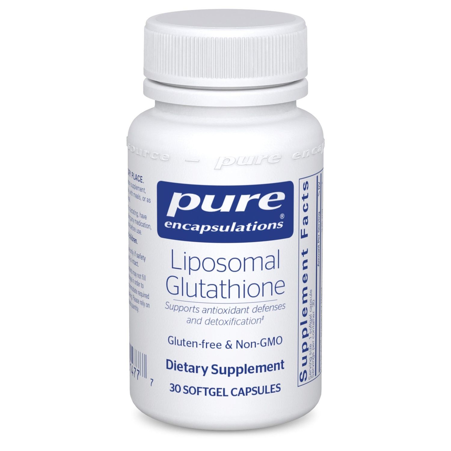 Pure Encapsulations - Liposomal Glutathione - 30 Softgels