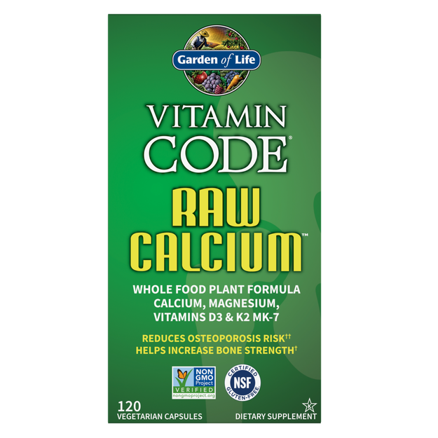 Garden of Life - Vitamin Code Raw Calcium - 120 Capsules