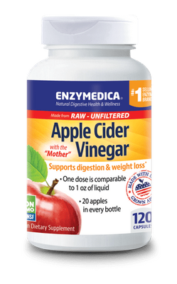 Enzymedica - Apple Cider Vinegar Caps - 120 Capsules