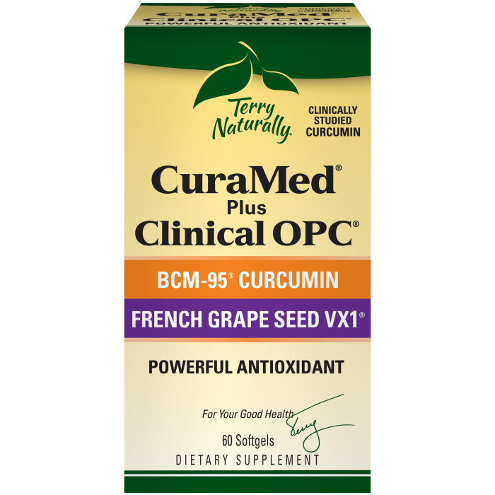 Terry Naturally - Curamed + OPC - 60 Softgels