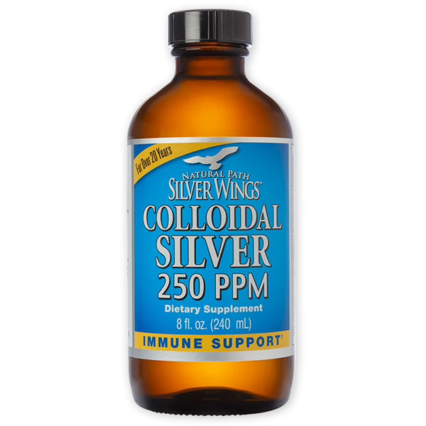 Natural Path Silver Wings - Colloidal Silver 250 PPM - 8 oz