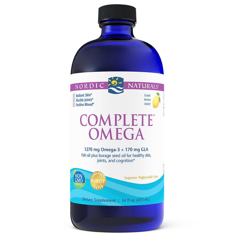 Nordic Naturals - Complete Omega Lemon - 16 oz