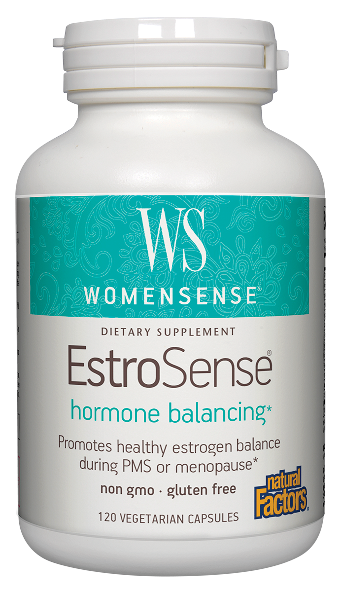 Natural Factors - Estrosense - 120 Veg Capsules