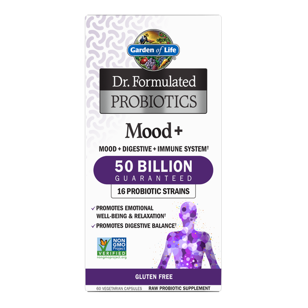 Garden of Life - Dr. Formulated Probiotics Mood + 50 Billion - 60 Capsules