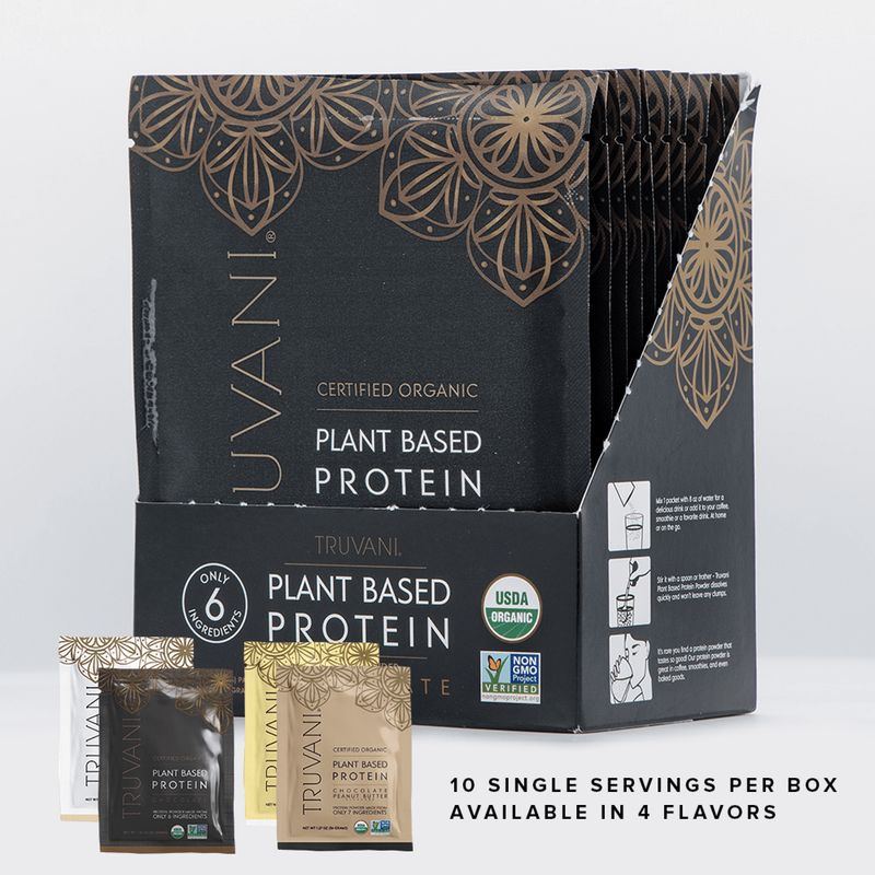 Truvani - Box of Chocolate Protein Packs - 10 Packs