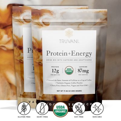 Truvani - Protein &amp; Energy Chocolate Mocha - 17 oz