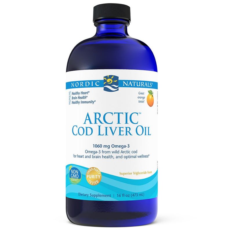 Nordic Naturals - Arctic Cod Liver Oil Orange - 16 oz