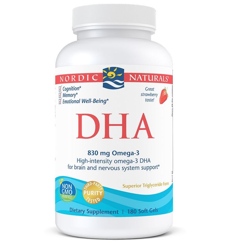 Nordic Naturals - Dha Strawberry - 180 count