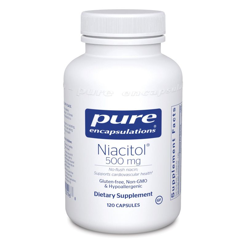 Pure Encapsulations - Niacitol 500 mg - 120 Capsules