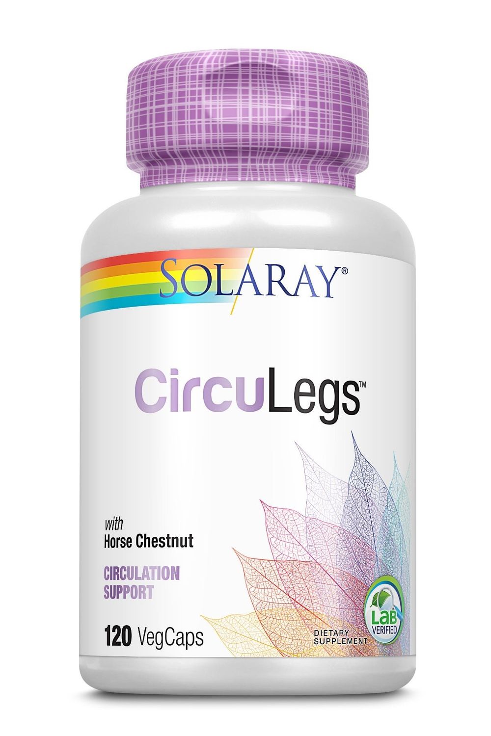 Solaray - Circulegs - 120 Count
