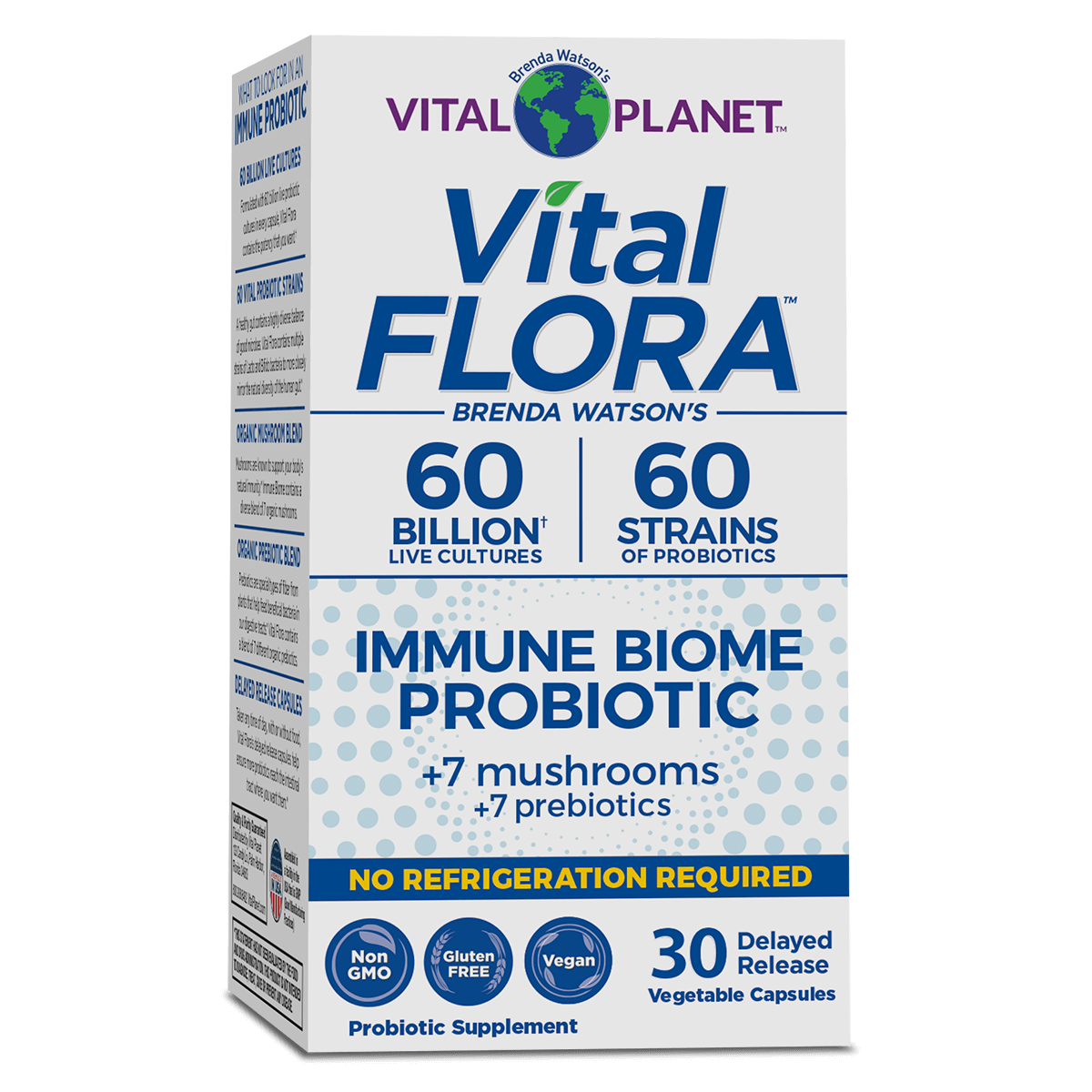 Vital Planet - Vital Flora Immune - 30 Veg Capsules